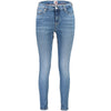 Tommy Hilfiger Blue Cotton Women Skinny Jean Tommy Hilfiger