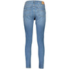 Tommy Hilfiger Blue Cotton Women Skinny Jean Tommy Hilfiger