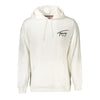 Tommy Hilfiger White Cotton Men Sweater Tommy Hilfiger
