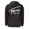 Tommy Hilfiger Black Cotton Men Sweater Tommy Hilfiger