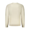 Hugo Boss Beige Cotton Men Sweater Hugo Boss