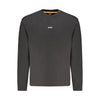 Hugo Boss Black Cotton Men Sweater Hugo Boss