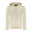 Hugo Boss Beige Cotton Men Sweater Hugo Boss
