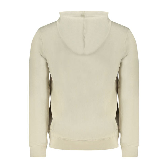 Hugo Boss Beige Cotton Men Sweater Hugo Boss