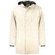 K-WAY Beige Polyester Men Trench Coat K-WAY