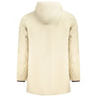 K-WAY Beige Polyester Men Trench Coat K-WAY