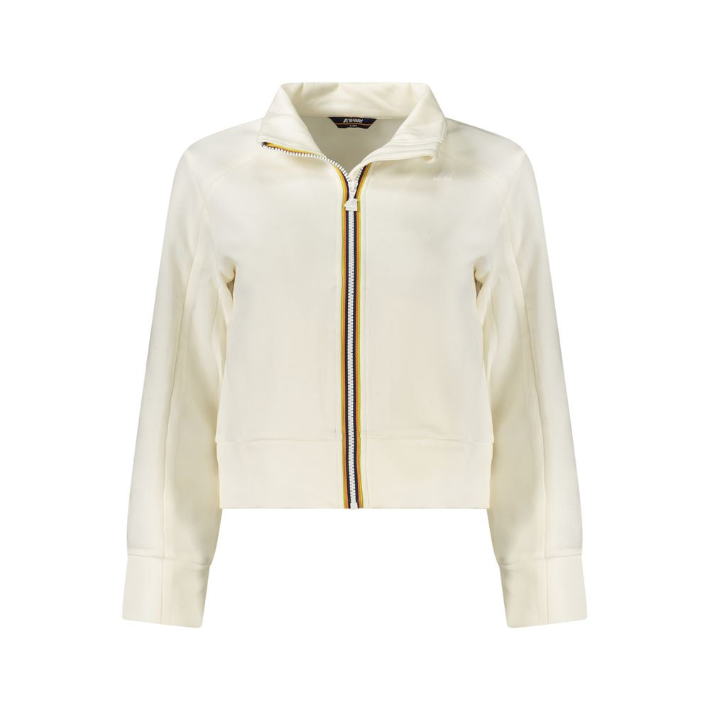 K-WAY White Polyester Women Sweater K-WAY