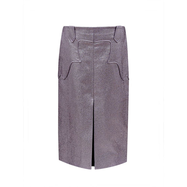 Tom Ford Purple Polyamide Skirt Tom Ford