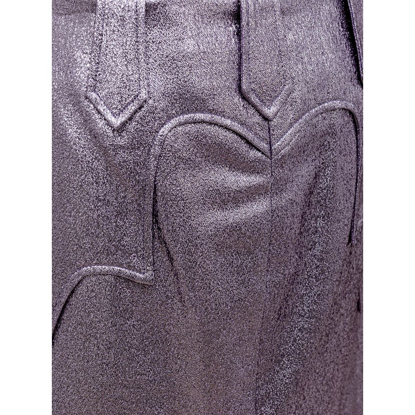 Tom Ford Purple Polyamide Midi Skirt Tom Ford