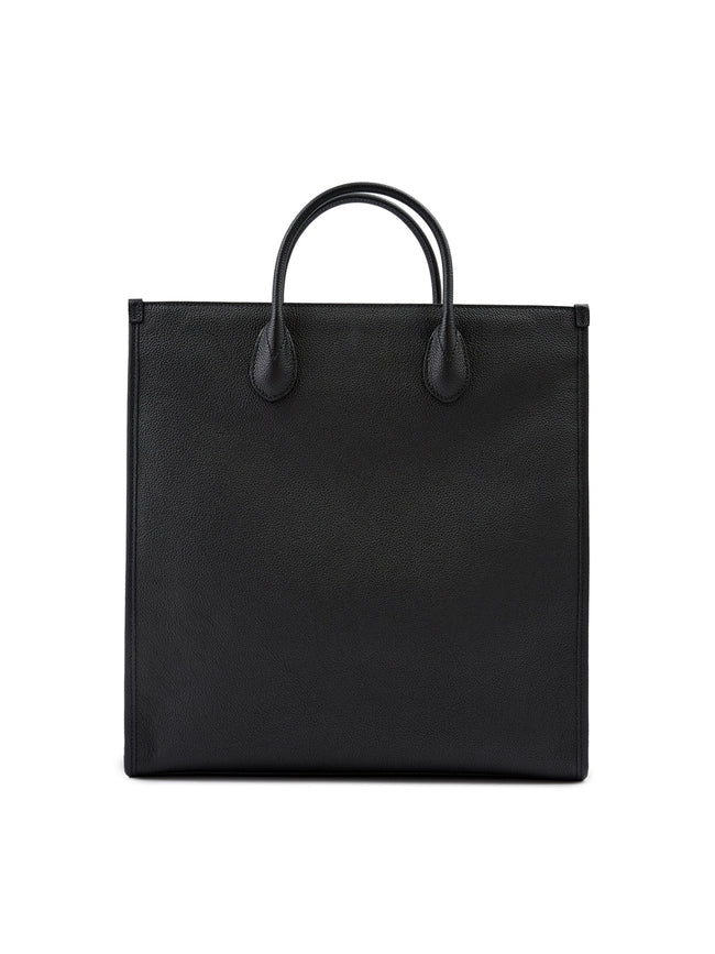 Gucci Black Leather Logo Medium Tote Bag Gucci