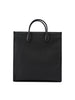 Gucci Black Leather Logo Medium Tote Bag Gucci
