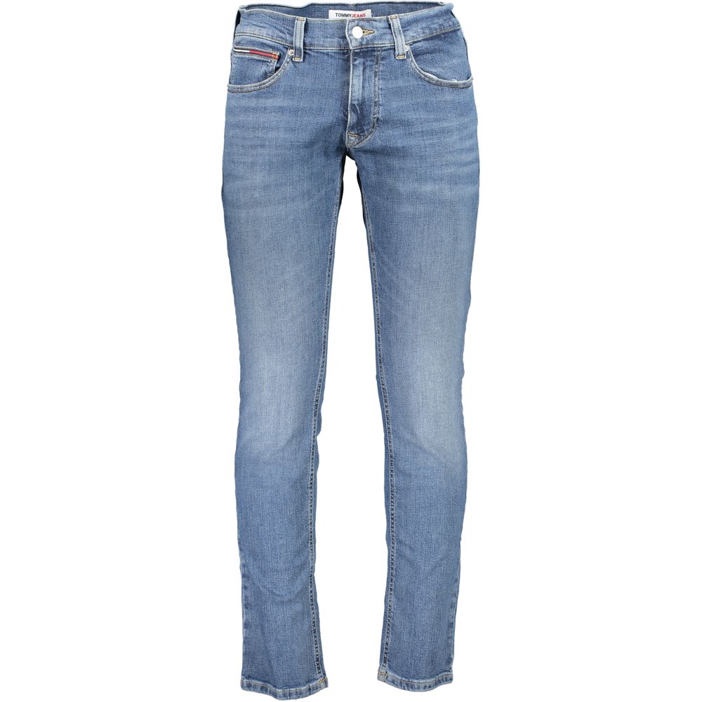 Tommy Hilfiger Blue Cotton Men's Slim Jeans Tommy Hilfiger