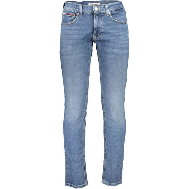 Tommy Hilfiger Blue Cotton Men's Slim Jeans Tommy Hilfiger