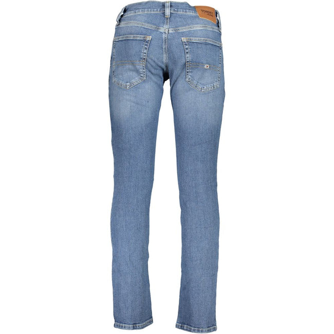 Tommy Hilfiger Blue Cotton Men's Slim Jeans Tommy Hilfiger