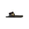 Dolce & Gabbana Black Calfskin Women Sandal Dolce & Gabbana