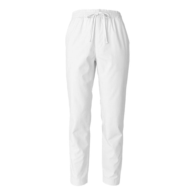 Alpha Studio White Cotton Men's Pant Alpha Studio