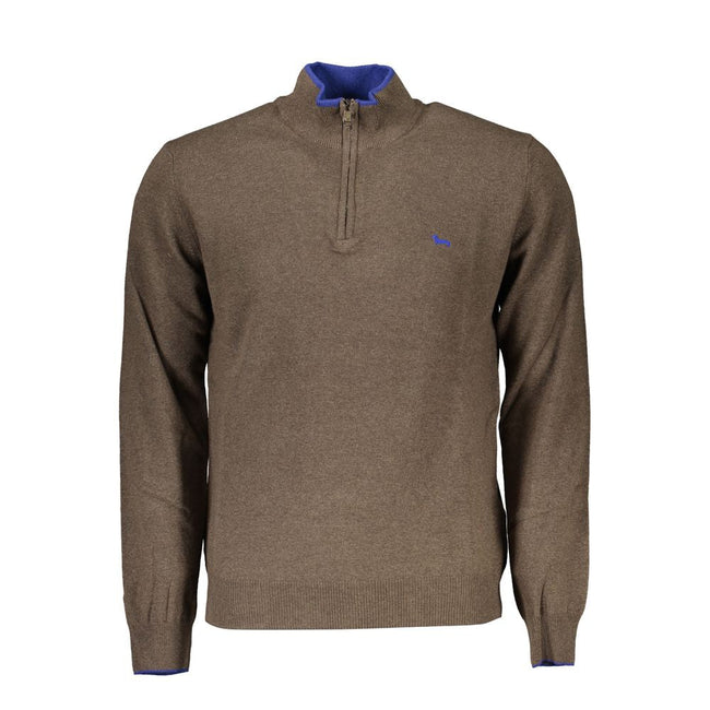 Harmont & Blaine Half-Zip Contrast Detail Sweater Harmont & Blaine