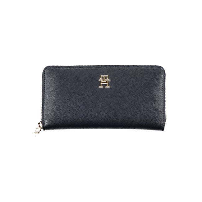 Tommy Hilfiger Elegant Blue Designer Wallet Tommy Hilfiger