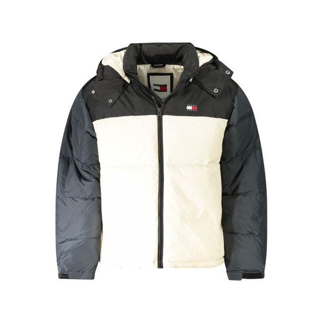 Tommy Hilfiger Black Recycled Polyester Men Jacket Tommy Hilfiger