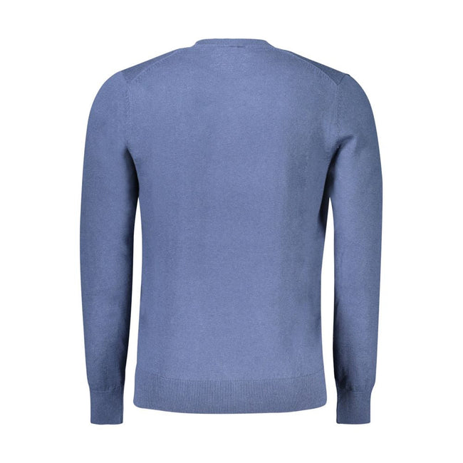 North Sails Blue Cotton Men Sweater North Sails