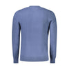 North Sails Blue Cotton Men Sweater North Sails