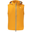 K-WAY Orange Polyester Men Jacket K-WAY