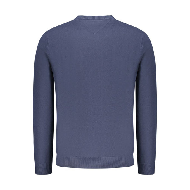 Tommy Hilfiger Blue Polyester Men Sweater Tommy Hilfiger