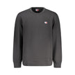 Tommy Hilfiger Black Cotton Men Sweater Tommy Hilfiger