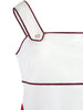 Gucci White polyester and Cotton short dress Gucci