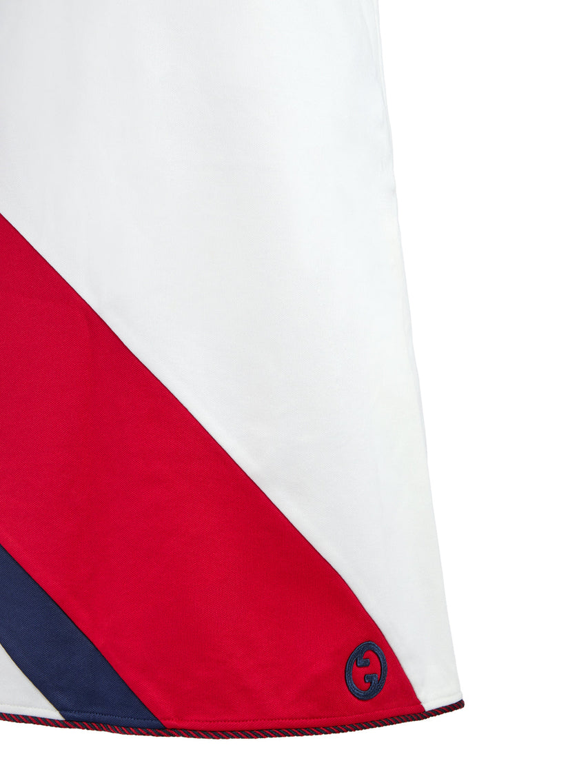 Gucci White polyester and Cotton short dress Gucci