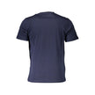 North Sails Blue Cotton Men T-Shirt North Sails