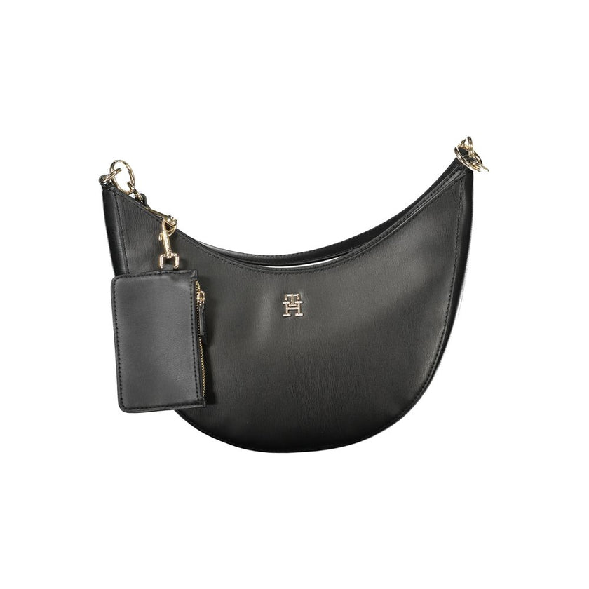Tommy Hilfiger Black Polyethylene Women Handbag Tommy Hilfiger