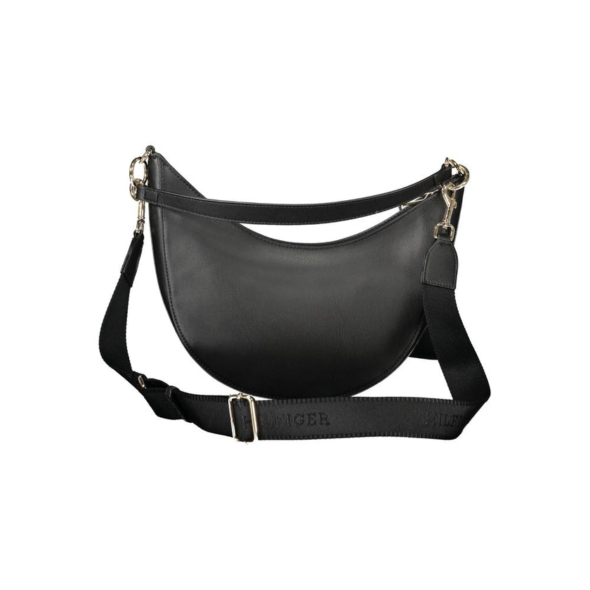 Tommy Hilfiger Black Polyethylene Women Handbag Tommy Hilfiger