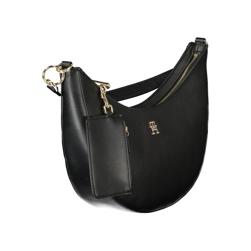 Tommy Hilfiger Black Polyethylene Women Handbag Tommy Hilfiger