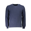 North Sails Blue Cotton Men Sweater North Sails