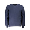 North Sails Blue Cotton Men Sweater North Sails