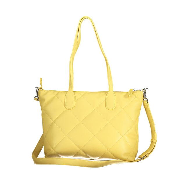 Mario Valentino Yellow Polyethylene Handbag Mario Valentino