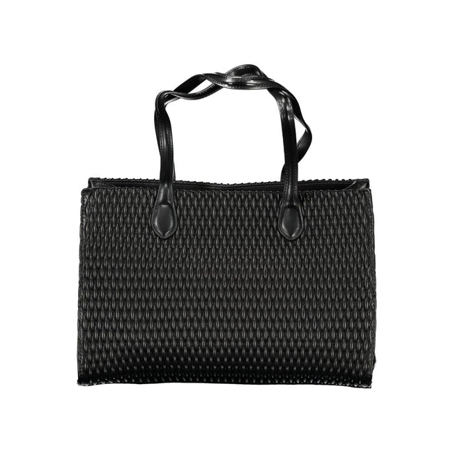Mario Valentino Black Polyethylene Women Handbag Mario Valentino