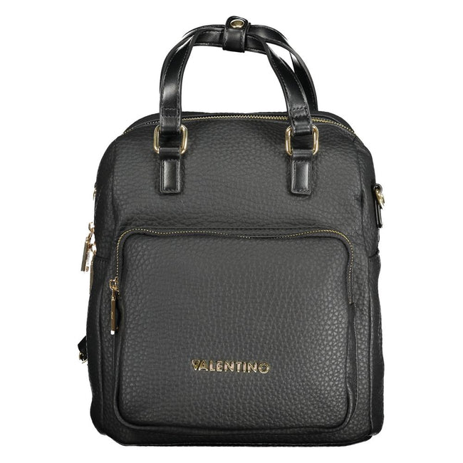 Mario Valentino Black Polyethylene Women Backpack Mario Valentino