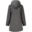 K-WAY Black Polyester Women Coat K-WAY