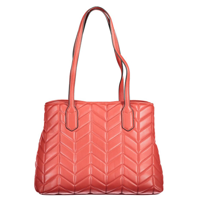 Mario Valentino Red Polyethylene Women Handbag Mario Valentino