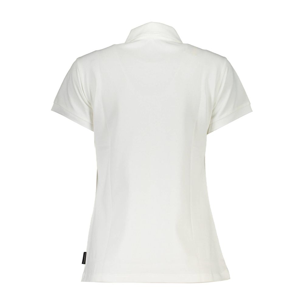 North Sails White Cotton Women Polo Shirt North Sails