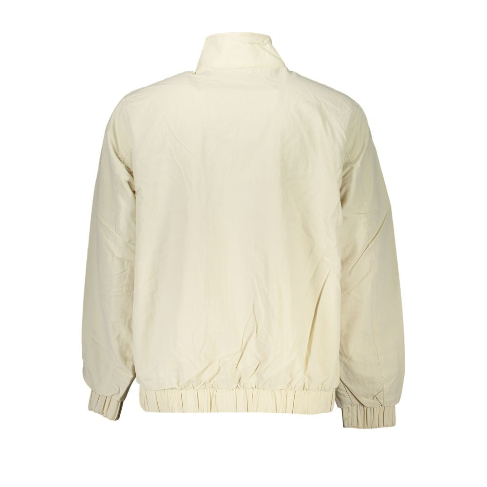Tommy Hilfiger Beige Polyamide Men Jacket Tommy Hilfiger