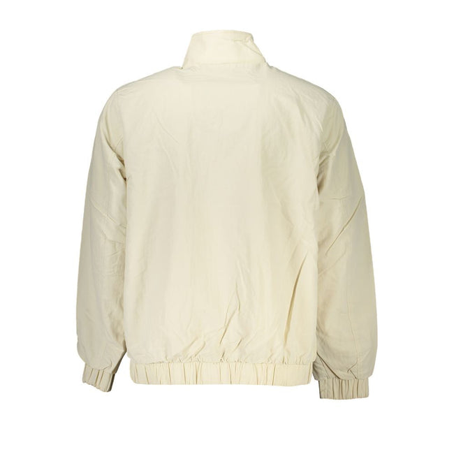 Tommy Hilfiger Beige Polyamide Men Jacket Tommy Hilfiger