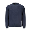 Hugo Boss Blue Cotton Men Sweater Hugo Boss