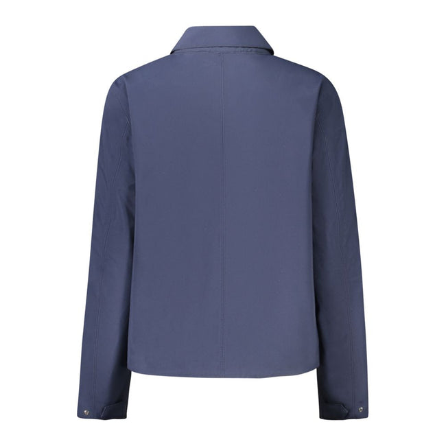 K-WAY Blue Polyester Women Jacket K-WAY