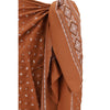 PINKO Bandana pattern pareo Skirt PINKO