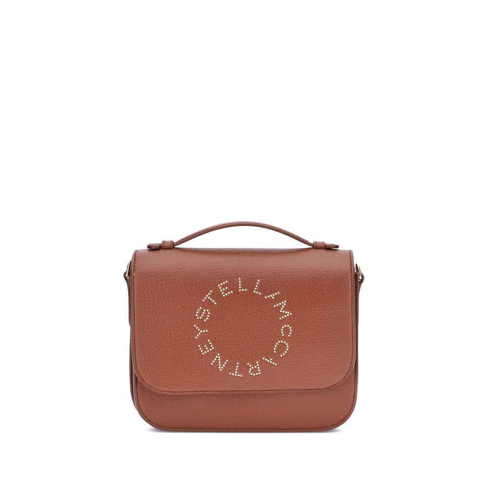 Stella McCartney Logo Flap Bag Eco Embossed Grainy Alter Stella McCartney