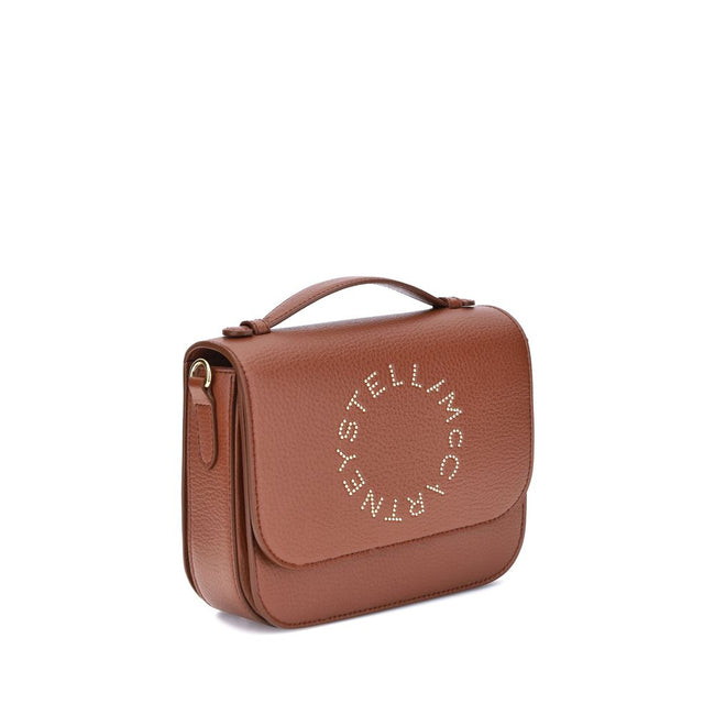 Stella McCartney Logo Flap Bag Eco Embossed Grainy Alter Stella McCartney