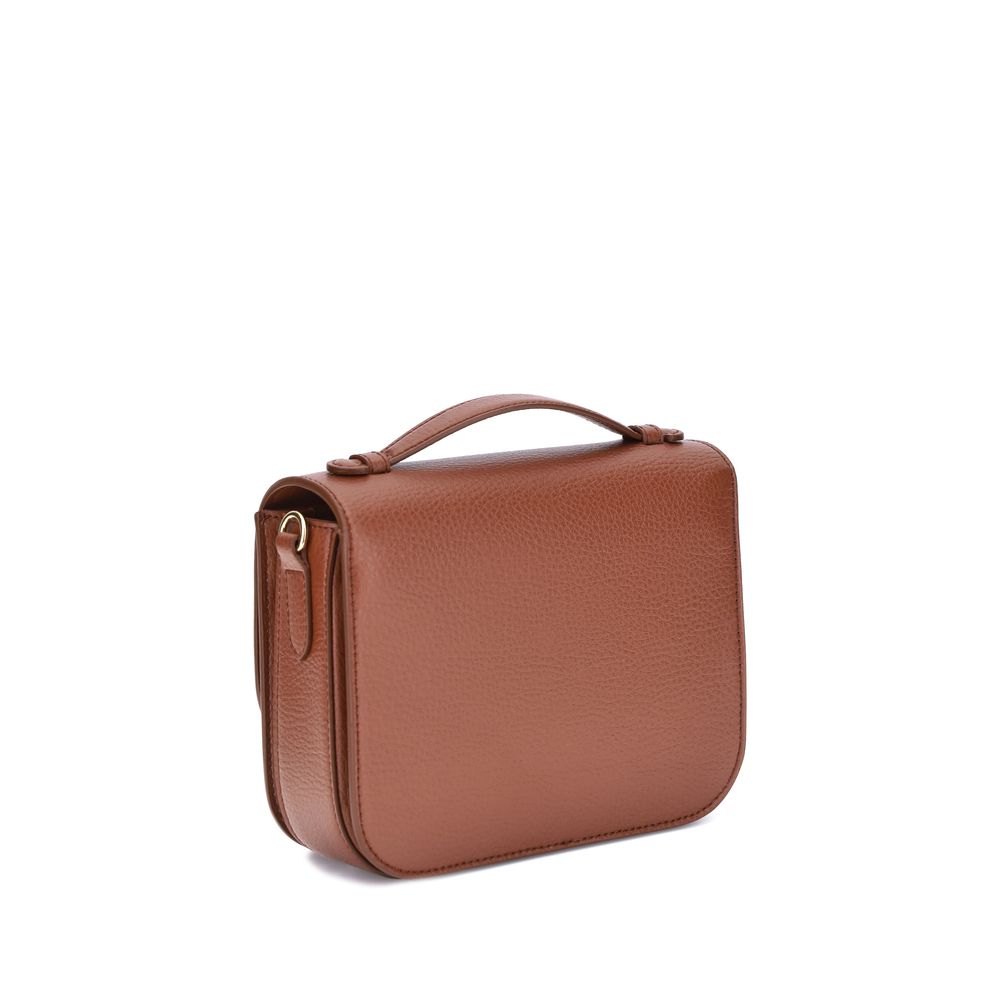 Stella McCartney Logo Flap Bag Eco Embossed Grainy Alter Stella McCartney